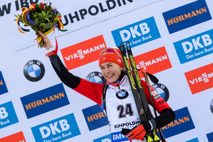 Ďalšie veľké víťazstvo! Skvelá Kuzminová nenašla v Ruhpoldingu premožiteľku